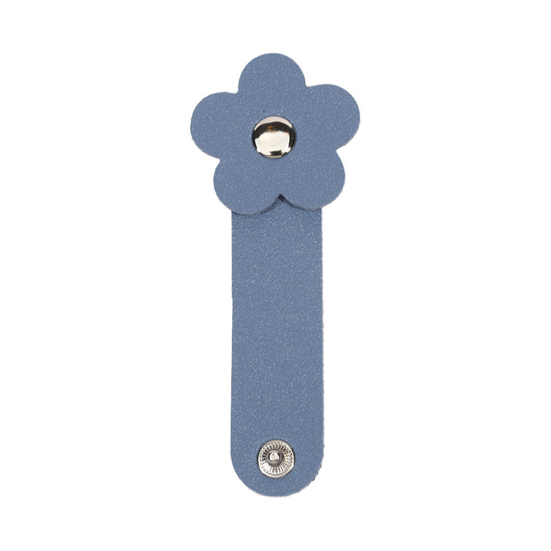 Cable Organizers Reusable PU Flower Cable Ties Cord Organizer Keeper Holder Fastening Straps Headphones PC Wire Wrap Management