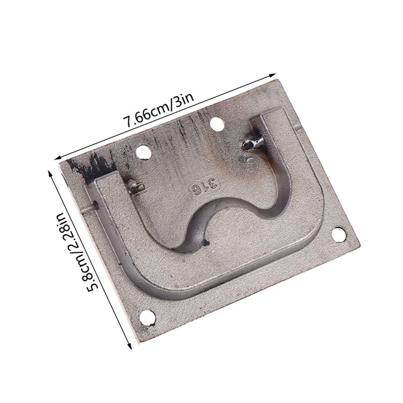 Marine Cabin Door Handle Stainless Steel Marine Locker Deck Hatch Cover Flush Pull Lift Knobs Handle Ring Marine Hardware