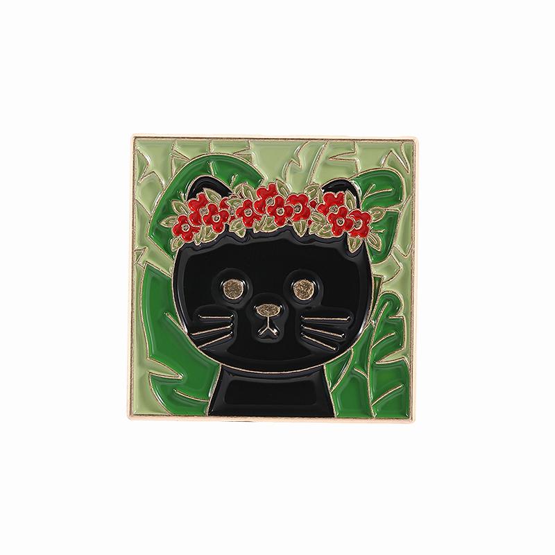 

The Scream Van Gogh Oil Painting Enamel Pin Cartoon Capybara Cat With Pearl Earring Starry Sky Brooches Lapel Badge Jewelry Gift