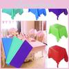 Elegant Disposable Plastic Tablecloth For Party Events And Weddings Multiple Colors
