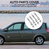 Für Renault Scenic 2 Ii 2003 2004 2005 2006 2007 2008 2009 Chrom Türgriff Fangen Abdeckung Trim Cap Auto Zubehör