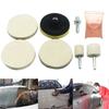 1 Set Remove Scratches Car Glass Scratch Remover Kit Restoration Glass Polish Set  Car Windshield