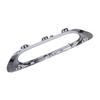 Car Rear Bumper Fog Light Trim Chrome Cover For Mini Cooper F55/F56/F57 2013-2016 Rear Fog Bar Brake Light Bezel 51127365737