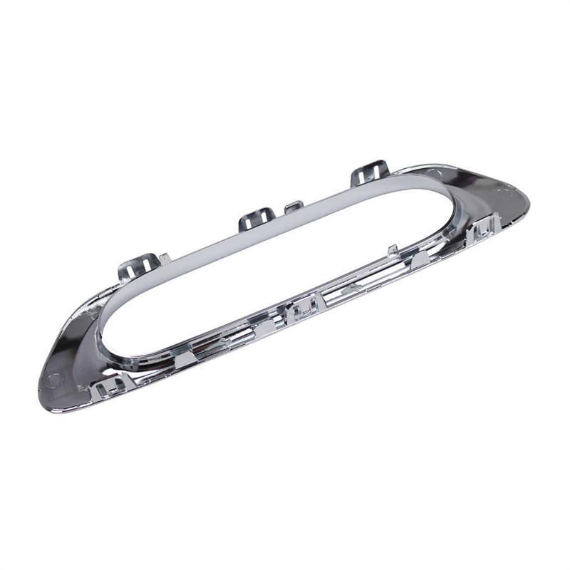 Car Rear Bumper Fog Light Trim Chrome Cover For Mini Cooper F55/F56/F57 2013-2016 Rear Fog Bar Brake Light Bezel 51127365737