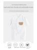 Newborn Unisex Butterfly Onesie - Soft Cotton Romper for All Seasons