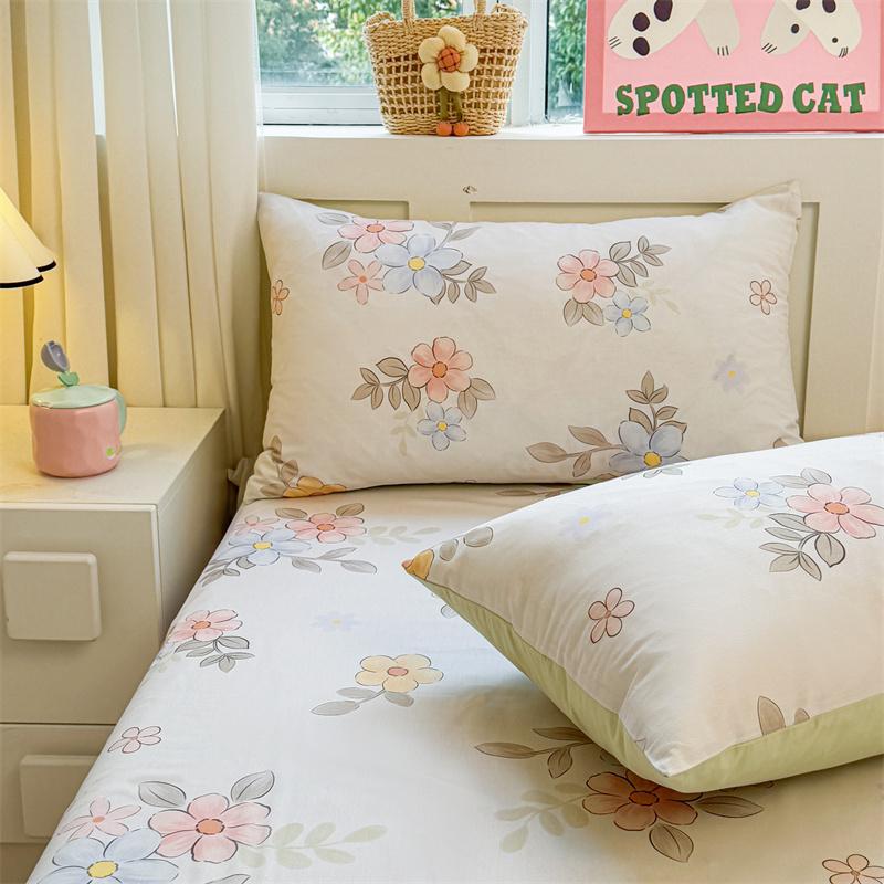 

Хлопковая наволочка 2 шт. Чехол для подушки с цветами Постельное белье Декоративная наволочка Наволочка Чехол Скандинавский Слинг чехлы для подушек 48x74cm 2pcs