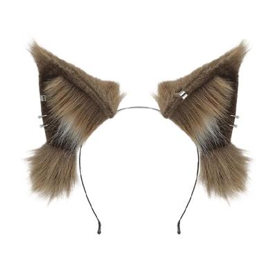 Schönes Tierohren-Haarband Haarstyling-Accessoire Weicher atmungsaktiver Haarreif Für Kostümpartys Maskenbälle Feierlichkeiten