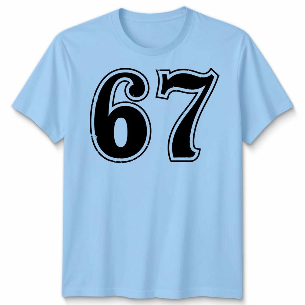 67 59th Birthday Year 1967 Gift Retro Graphic Vintage Style Unisex Tshirt S