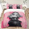 3Pcs Taylor Swift Performance Bedding Sets For All Sizes New 3D Printed Bed Cover Comforter Duvet Cover Pillowcase Bedroom Decoration