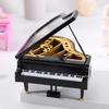 Creative Piano Shaped Music Box Romantic Classic Piano Musical Box Exquisite Plastics Eco-friendly Home Decoration OrnamentZG117