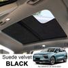 Car Suede Fabric Electrostatic Adsorption Sunroof Sunshade For AIWAYS U5 2019-2023 Heat Insulation Interior Auto Accessory