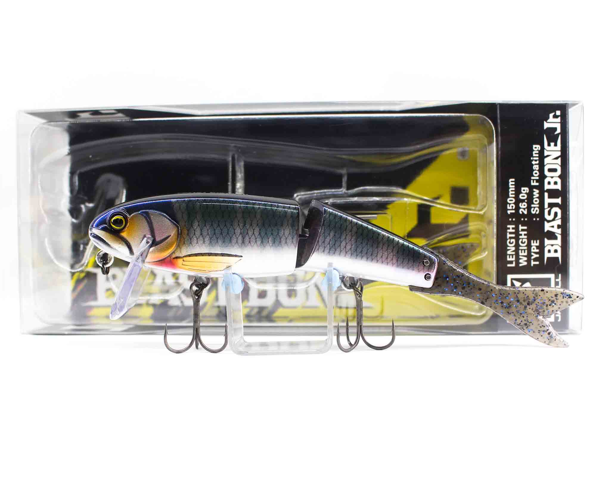 

Jackall Blast Bone Jr SF 26 грамм Плавающая приманка Натуральная Оикава (1290)