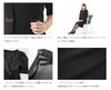 Black Formal Mourning Open Front Ensemble [Regina Porte] Clothes, Washable, (net-111 No. 17)