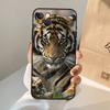 Animal Tiger Phone Case For iPhone 17 Air 16 15 14 13 12 11 Pro Max 12 13 mini 15 16 Plus 16e Cover Coque