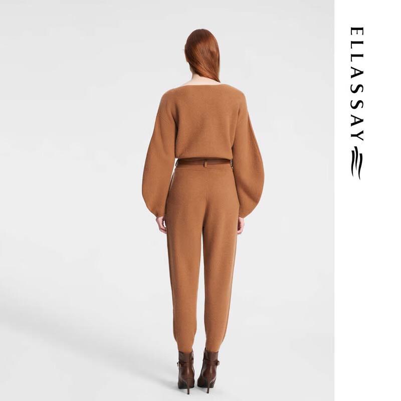 ELLASSAY Women's Elegant Design Knit Sweater