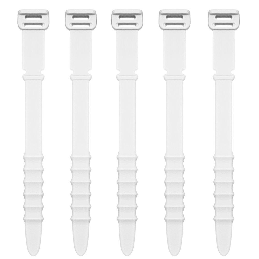 11/1/pcs Reusable Soft Silicone Fastening Cable Ties Cord Organizer for Earphone Mouse Cable Winder Portable Wire Organizer
