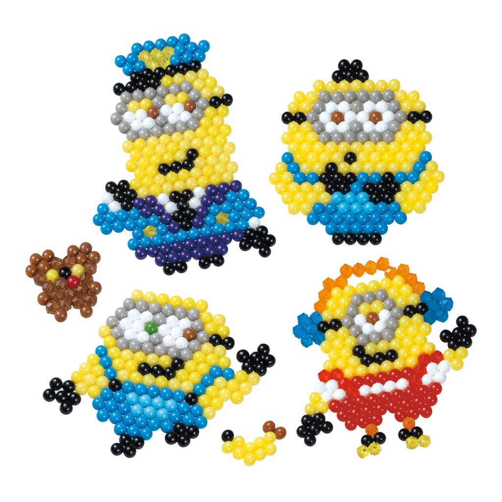 Aquabeads Character All-in-One Set [Minion Playset] AQ-S84 ST Mark Certified, Ages 6 and Up, Water-Based, Building Toy, Aquabeads, EPOCH
