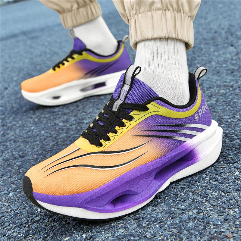 Running Shoes Casual Carbon Board Marathon Men Sports Walking Breathable Women's Comfortable Athletic Nonskid Leisure Sneakers