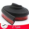 B-Type Double Layer Car Sound Insulation Sealing Strip for Noise Reduction