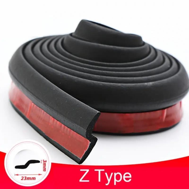 B-Type Double Layer Car Sound Insulation Sealing Strip for Noise Reduction