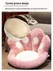 Cartoon Lazy Sofa Tatami Floor Cushion & Backrest Stool for Bedroom and Bay Window