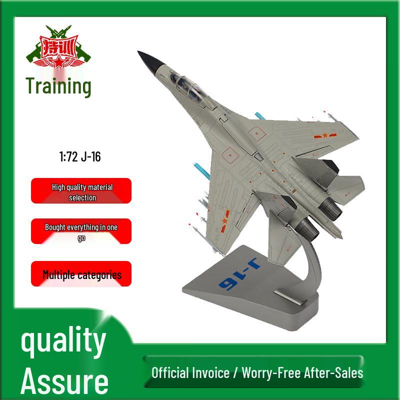 J-16 Fighter Jet Diecast Model