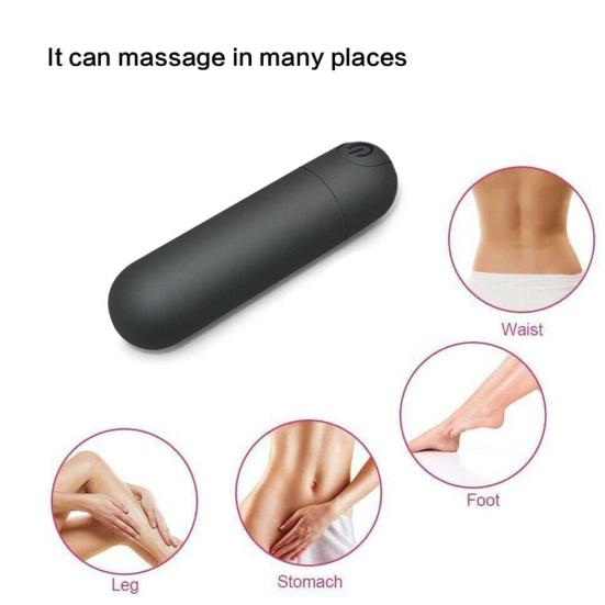 USB 10 Vibrační frekvenční vibrátor Vodotěsný masážní přístroj pro ženy G Spot Sex Toy