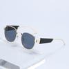 Latest Metal Vintage Square-framed Sunglasses For Trendy Male And Female Trendy Mirror-like Street Style 2424 Durable