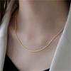 Popular Silver Colour Sparkling Clavicle Chain Necklace For Women Fine Choker