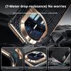 Premium Luxury Crocodile Pattern Genuine Leather Case For Huawei Mate X7 X6 X5 Magnetic Flip Smart Window Full Protection Cover