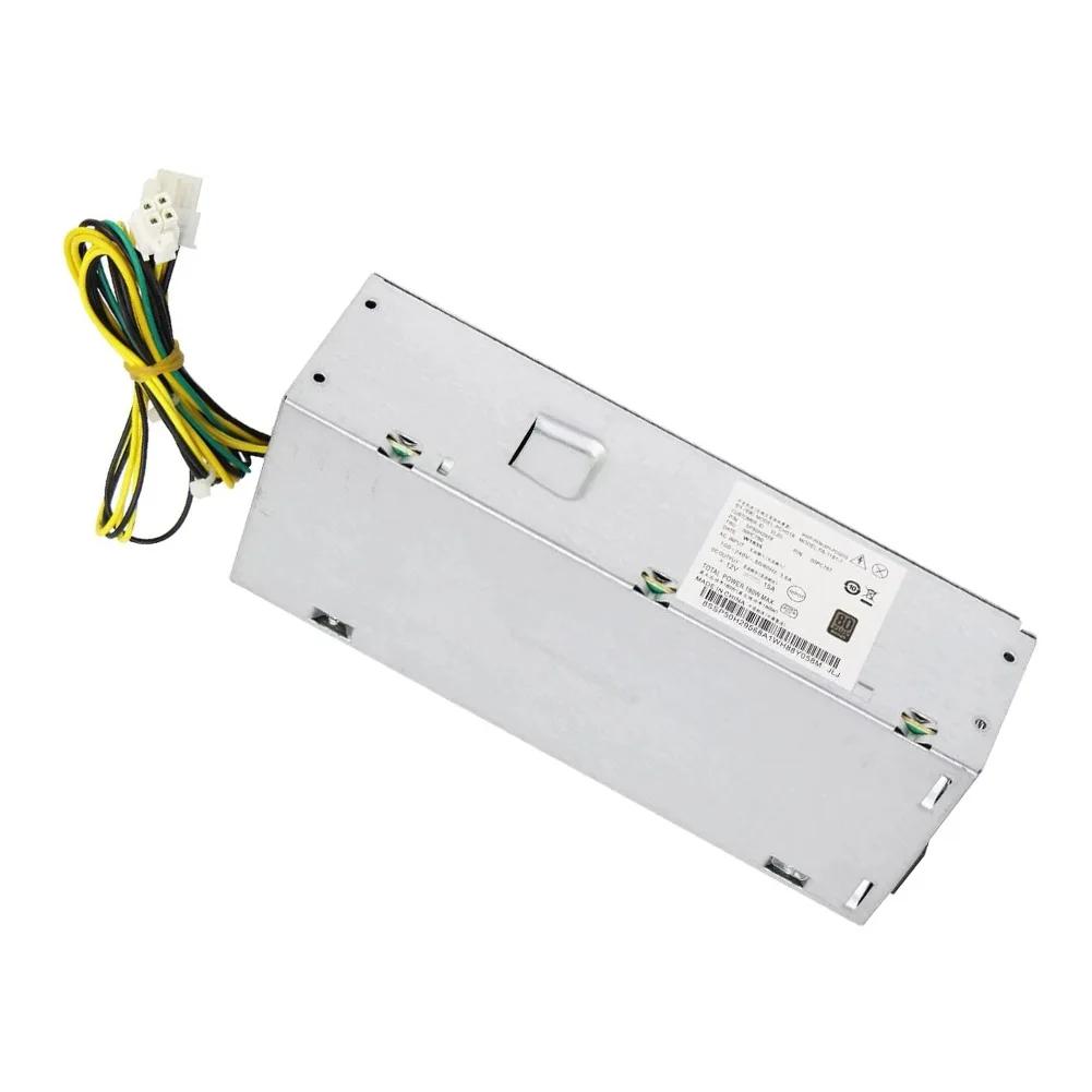 For HP ProDesk 400 G4 600 G3 280 G2 180W Power Supply Unit Compatible with Model 906189001 DPS 180AB 22B Silver Metal