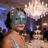 2Pcs Glittering Metal Butterfly Face Mask Fashionable Costume Accessory Halloween And Costume Face Covering For Adults