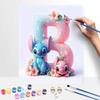 Disney Stitch Cute Painting Kit Home Decor Craft Perfect Gift Idea for Beginners and Fans