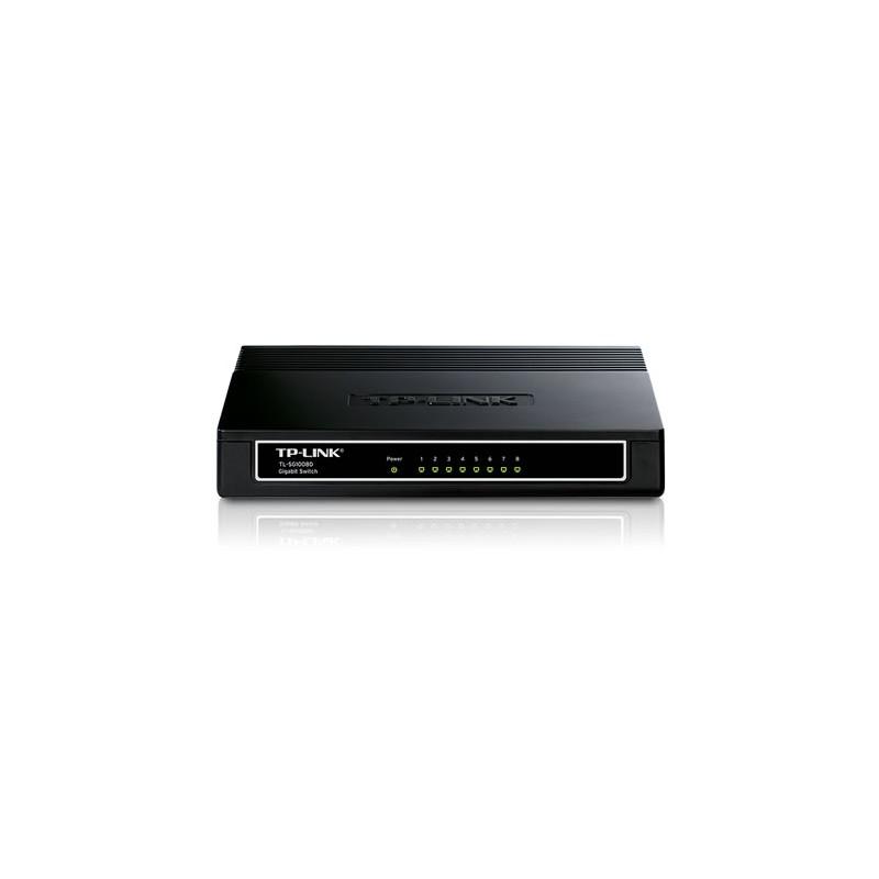 TP-Link TL-SG1008D Switch Sobremesa 8 Puertos Gigabit-TL-SG1008D