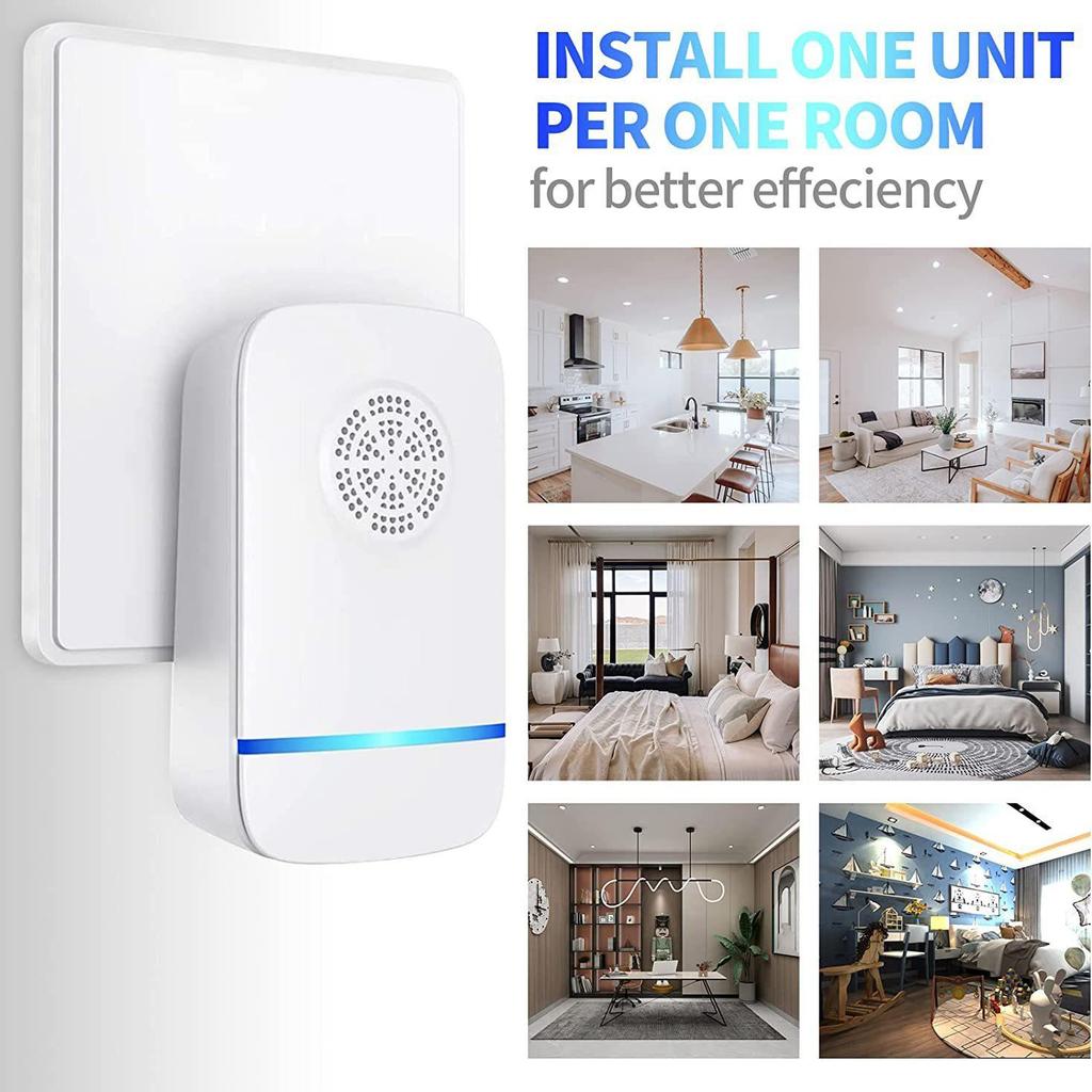 Ultrasonic Pest Repeller: Mosquito, Rodent, Insect, Cockroach Repeller and Mosquito Killer Lamp