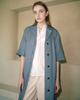 Oqual Oversized Trench Dress
