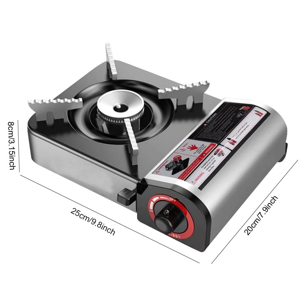 Portable Butane Camping Stove Multi-Functional Butane Stove Lightweight For Camping Outdoor Barbecuing Home Cooking  Gatherings