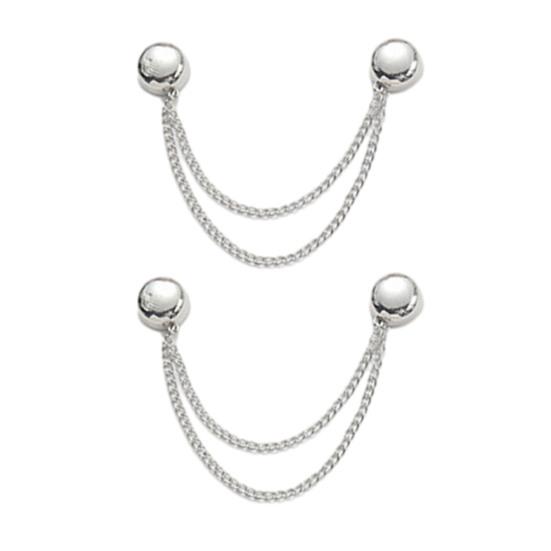 Magnetic Clothing Clips Multi-Function Clothes Hem Clips Magnetic Clips with Chain for Women Pants Jeans Shirts Sweaters