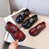 Girls Spring and Summer Fashion Round Toe Soft Sole Mary Jane Leather Shoes