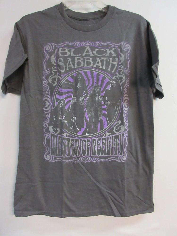 ОФИЦИАЛЬНЫЙ МЕРЧ BLACK SABBATH MASTER OF REALITY ГРУППА КОНЦЕРТ МУЗЫКА СРЕДНИЙ Унисекс Футболка L
