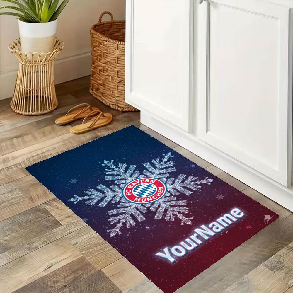 Bayern Munich Customize Your Name Kitchen Rug Runner Rug Laundry Mat Hallway Entryway The Best Gift Choice