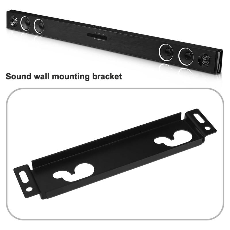 Adjustable Speaker Mounting Bracket Steel Frame Designs Wall Mount Bracket Secure Wall Installation Suitable for Speaker