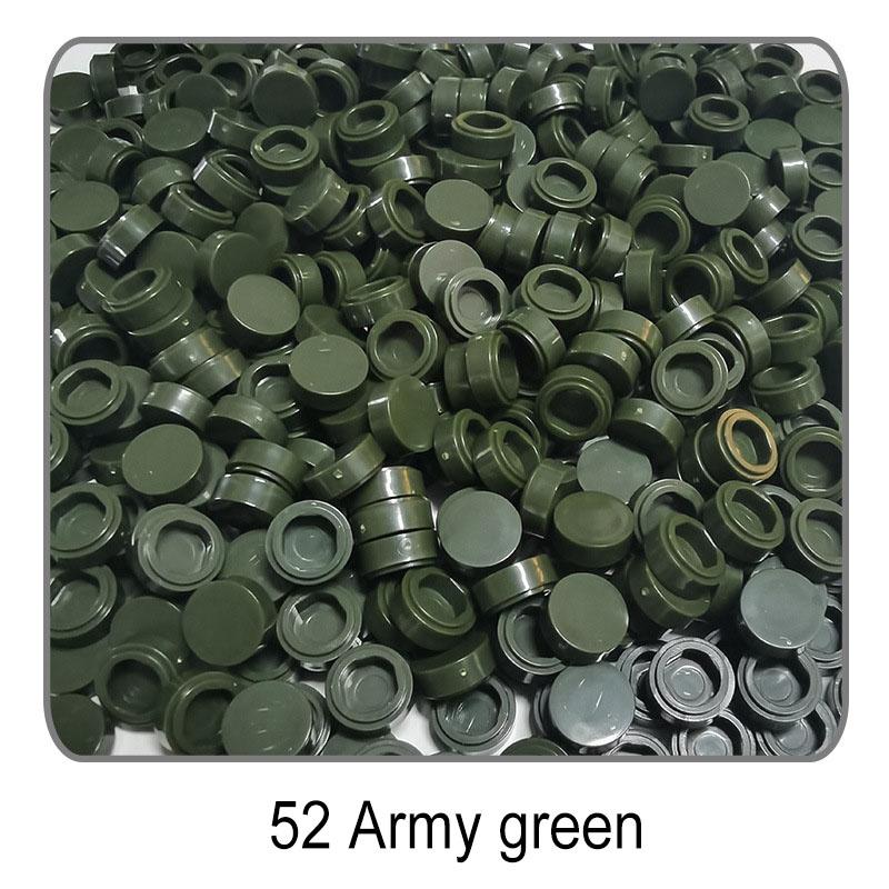 

1000Pcs Building Blocks assembla particelle Moc 98138 1x1 Block fai da te con dossi compatibile con giocattoli educativi per bam 1000 pieces