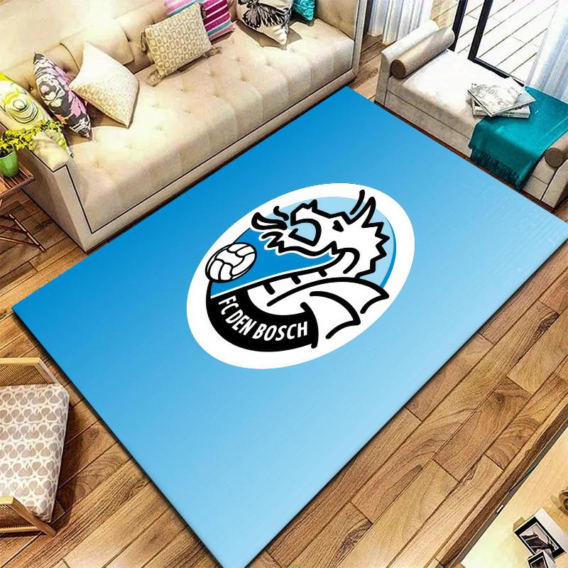 Fc Den Bosch Carpet Rug for Living Room Bedroom Home Sofa Decoration,Kids play Nonslip Floor Mat