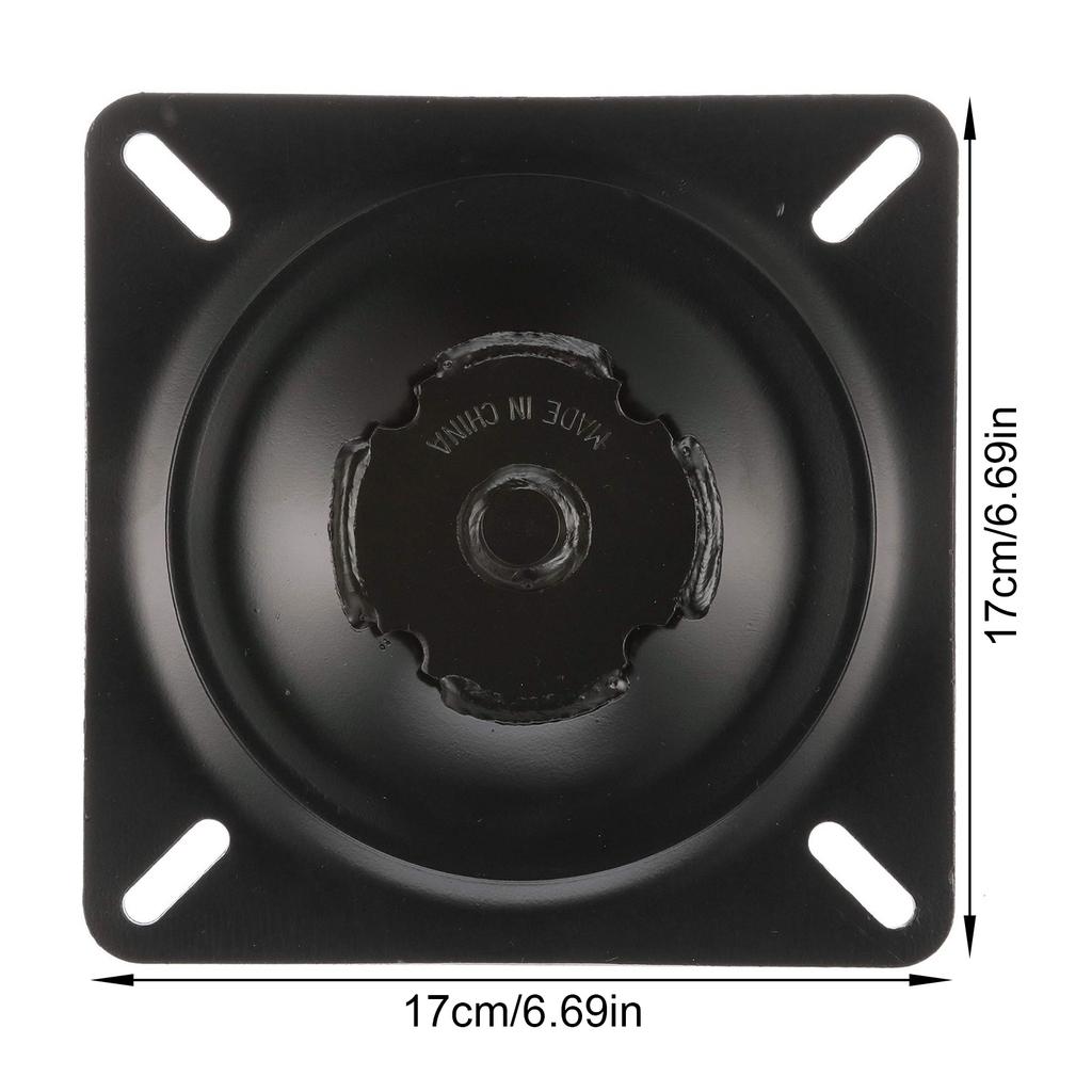 Practical 360 Degree Ball Bearing Boats Seat Swivels With Mounting Hole Pattern and Corrosions Resistant Coating