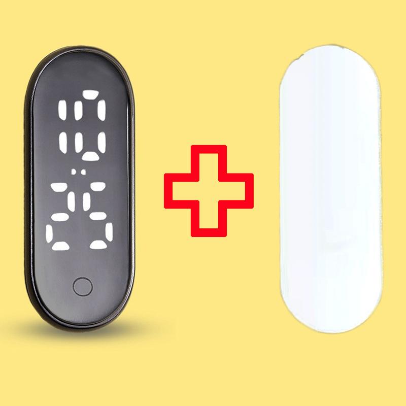 

Мотоцикл Электромобиль Бортовой Дисплей Времени Наклеиваемый Портативные Электронные Часы Водонепроницаемый Светящийся Цифровой Дисплей