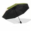 1pc Sloth Sunset Automatic Folding Umbrella - Compact 8-Rib Design, Durable Plastic & Iron, Lightweight for Outdoor Daily Use019