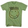 26 Nirvana Inverse Smile Green Official Tee T-Shirt Mens Unisex T-Shirt