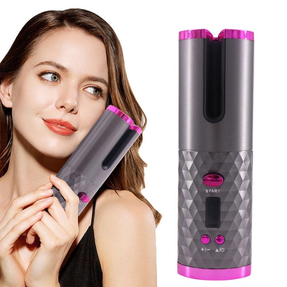 Wireless Electric Hair Curler Portable Cordless Automatic Curler  Hair Styling Tool