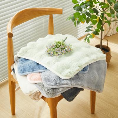 Premium Winter Plush Seat Cushion Thick Warm Non-Slip Chair Pad for Office Home Comfort Soft Cover